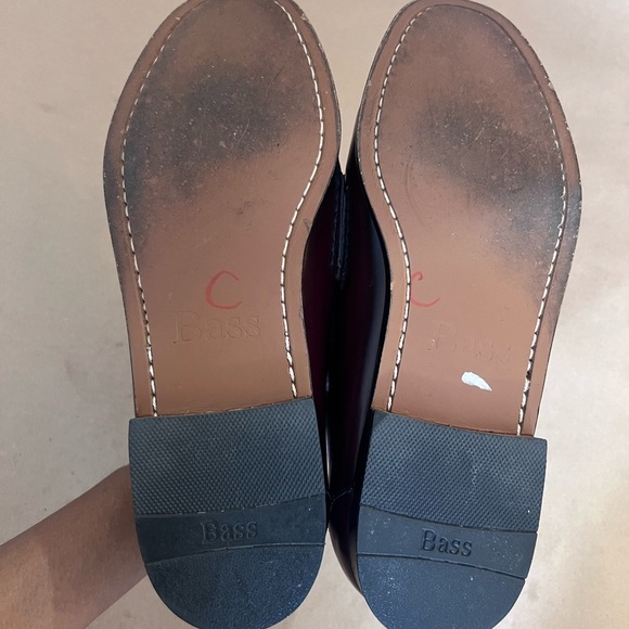 G.H Bass Burgundy Tassel Harrison II 1449 634 Penny Loafers Leather Men’s 10 - Picture 9 of 9